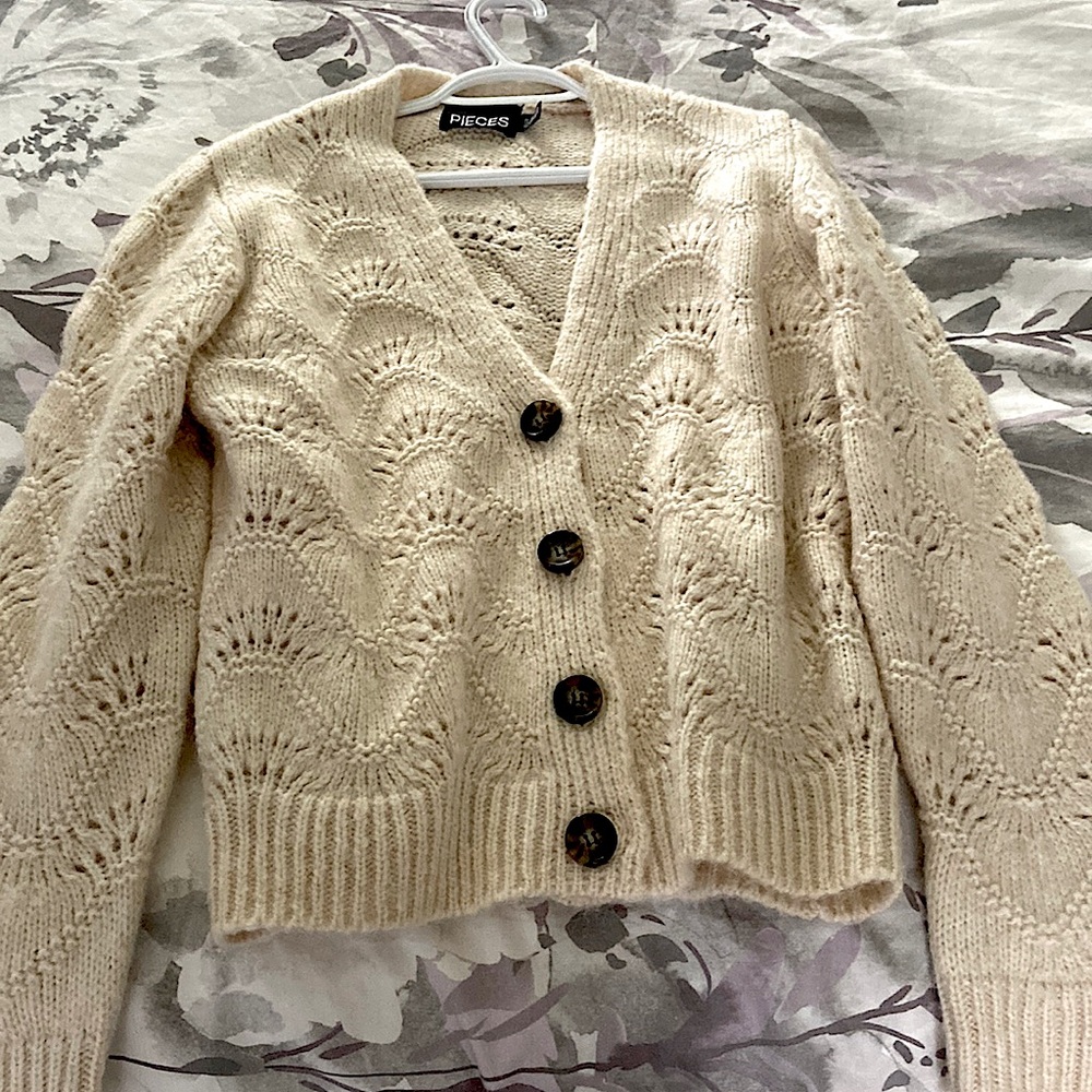 Knit cardigan size medium